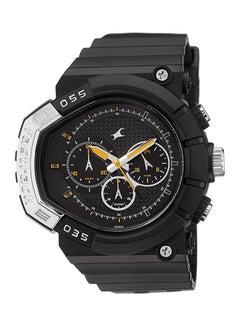 fastrack Men's Silicone Analog Watch 38007PP02  - Image 1