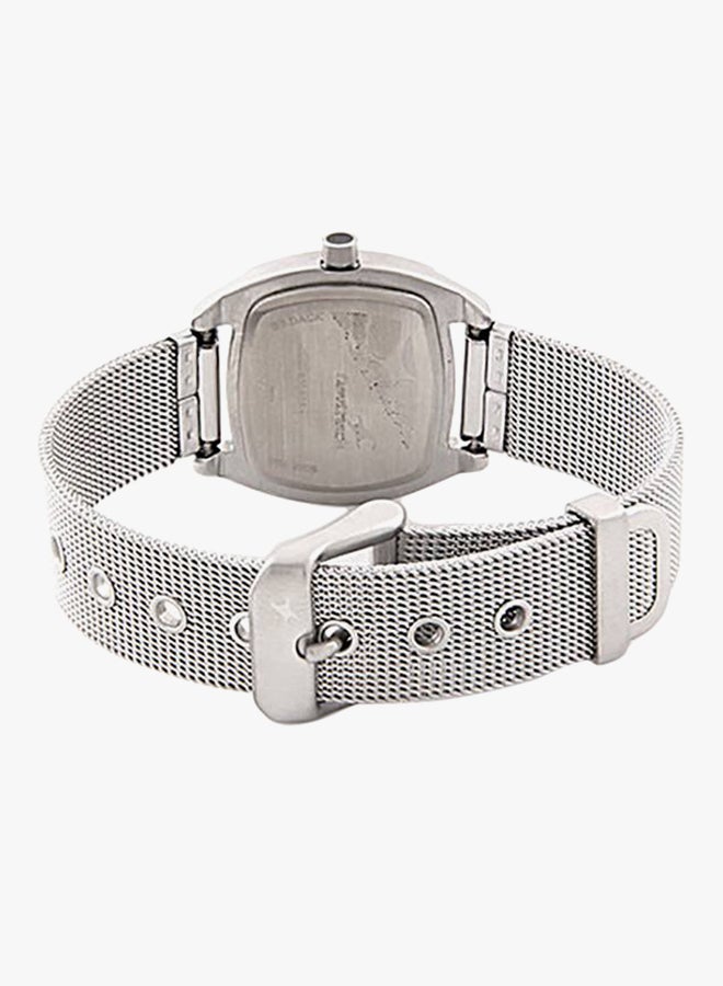 فاستراك ساعة يد من الستانلس ستيل بعقارب طراز ‎ 6001SM01 للنساء - Image 2