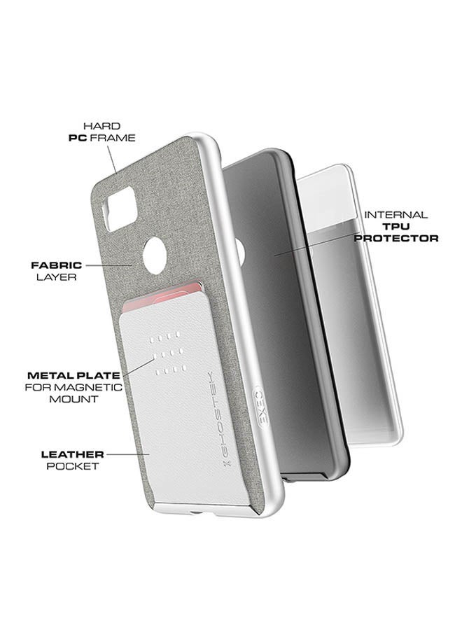 GHOSTEK - Exec 2 Series Protective Wallet Case Cover For Google Pixel 2 XL Purple - Image 1