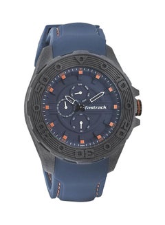 fastrack Men's Silicone Analog Watch 38030PP03 