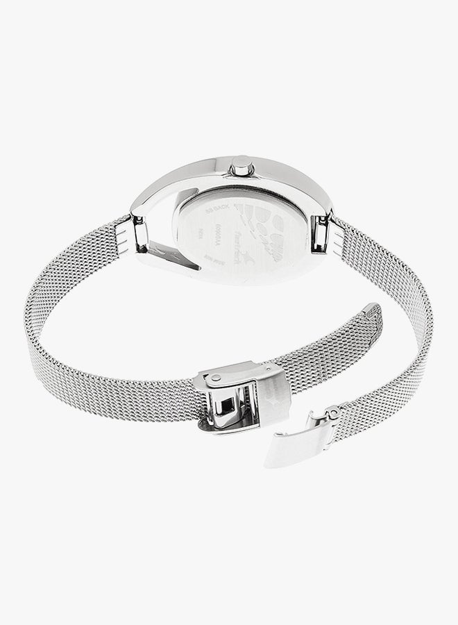 fastrack Women's Stainless Steel Analog Watch 6090SM01  - Image 2