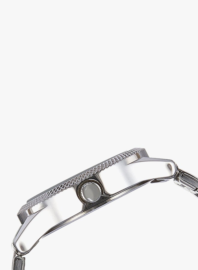 فاستراك ساعة يد من الستانلس ستيل بعقارب طراز ‎ 6158SM02 women - Image 3