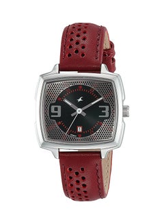 fastrack Men's Leather Analog Watch 6167SL01  - Image 1