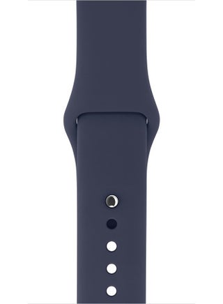 Silicone Band For Apple Watch 42mm Dark Blue - v1522825251/N14047177A_1