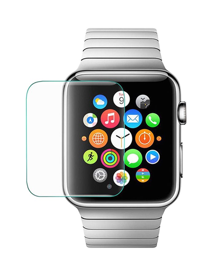 Tempered Glass Screen Protector For Apple Watch Series 3 42mm Clear 