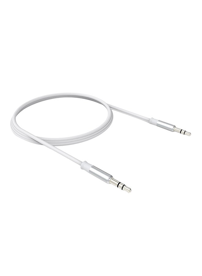 LDNIO Auxiliary Audio Cable White - Image 1