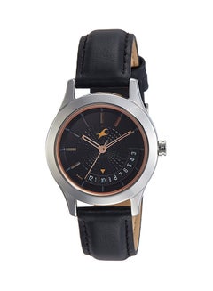 fastrack Women's Leather Analog Watch 6165SL01  - Image 1