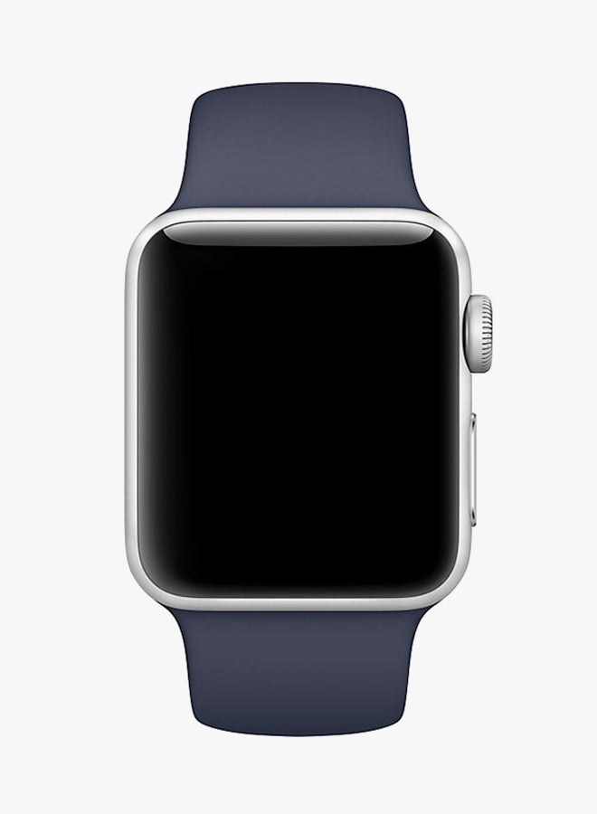 Generic - Silicone Band For Apple Watch 42mm Dark Blue - Image 1