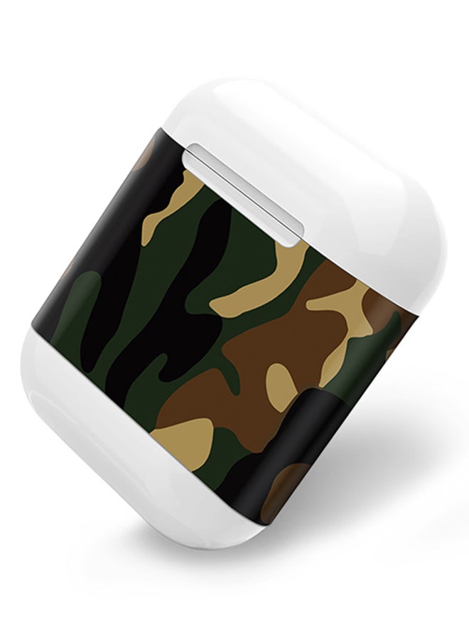 Stylizedd Pack Of 2 Vinyl Skin Decal Body Wrap For Apple AirPods Camouflage Mini Woodland - Image 4