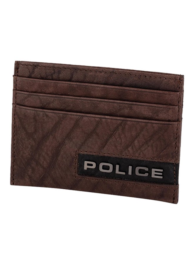 POLICE - Droid Card Case Brown - Image 1