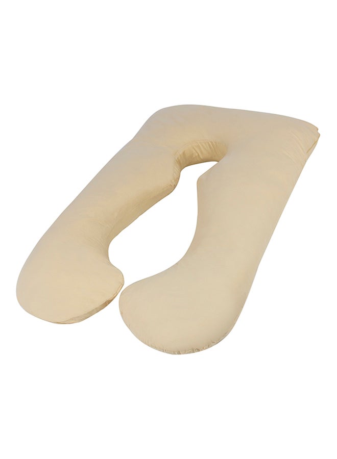 Cotton Maternity Pillow Cotton Beige 