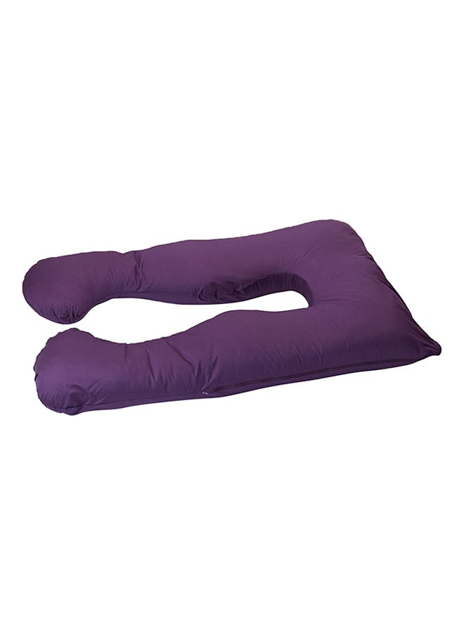 Cotton Maternity Pillow Cotton Purple