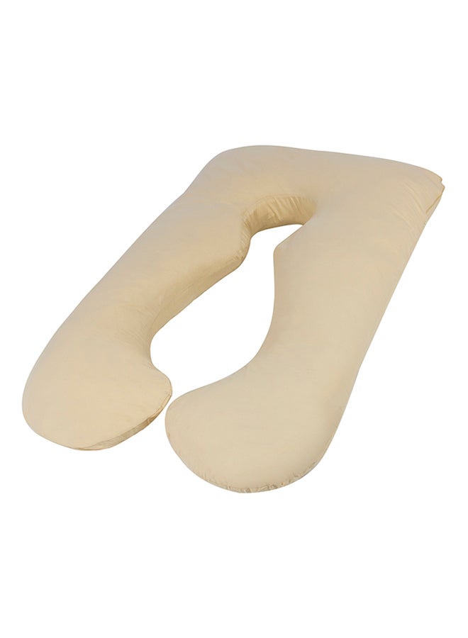 Cotton Maternity Pillow Cotton Beige 
