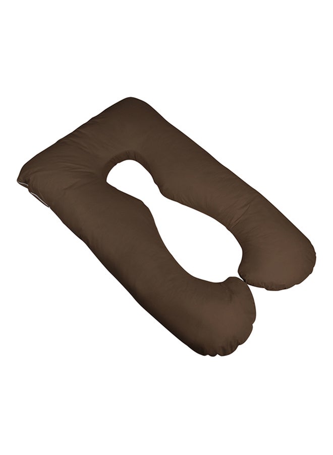 Cotton Maternity Pillow Cotton Brown