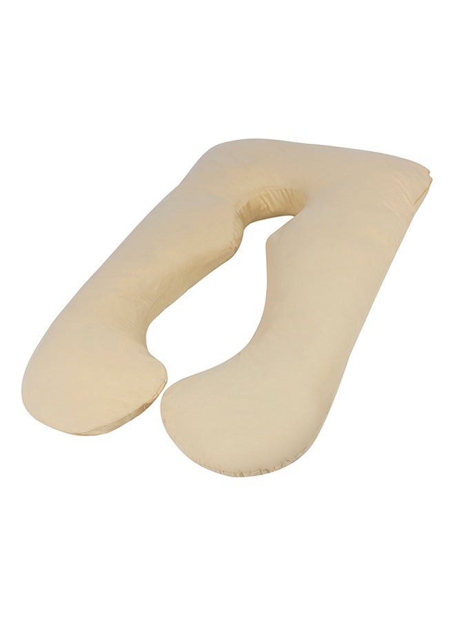 Cotton Maternity Pillow Cotton Beige 