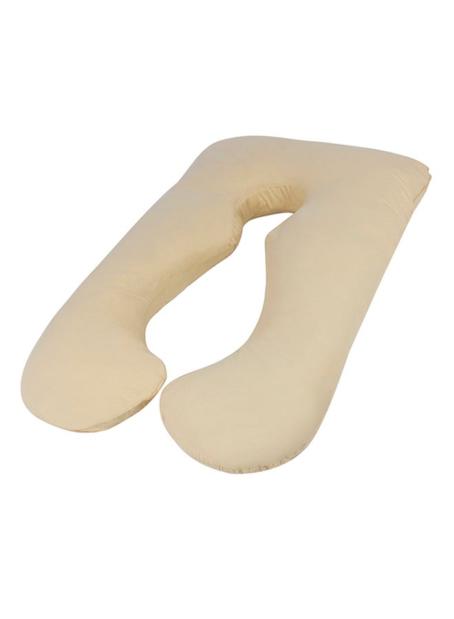Cotton Maternity Pillow Cotton Beige 