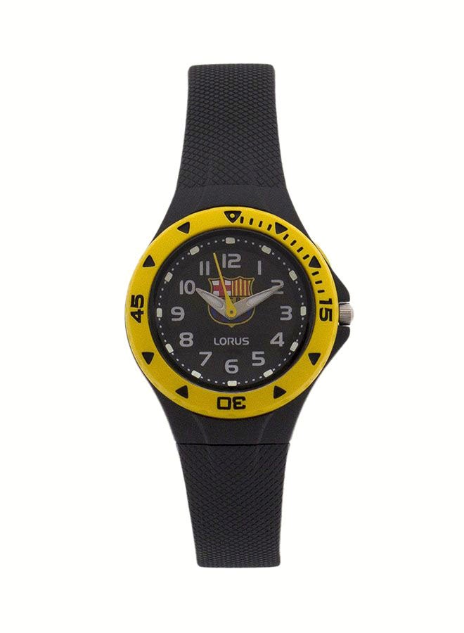 لوراس ساعة يد بعقارب وسوار مطاطي طراز R2369GX9 men