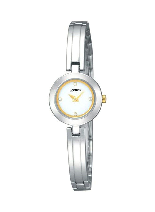 لوراس ساعة يد من الإستانليس إستيل بعقارب طراز REG51FX9 women