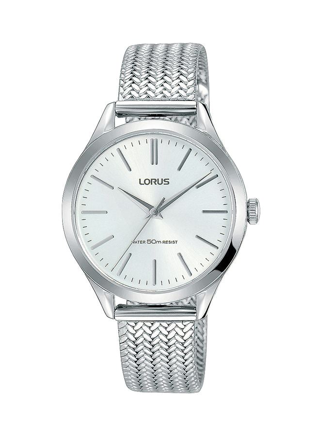 لوراس ساعة يد من الإستانليس إستيل بعقارب طراز RG213MX9 للنساء