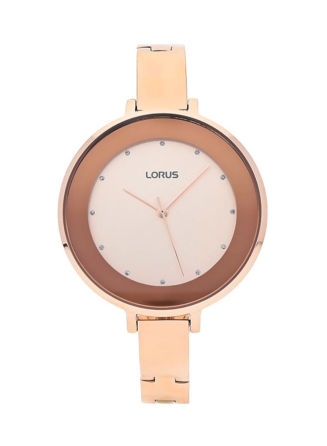 لوراس ساعة يد من الإستانليس إستيل بعقارب طراز RG236LX9 women