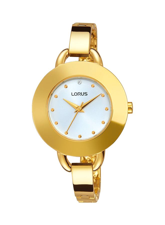 لوراس ساعة يد من الإستانليس إستيل بعقارب طراز RG242JX9 للنساء