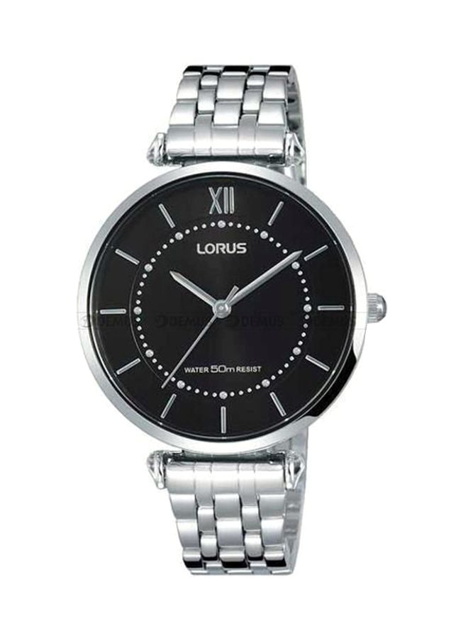 لوراس ساعة يد من الإستانليس إستيل بعقارب طراز RG299MX9 للنساء