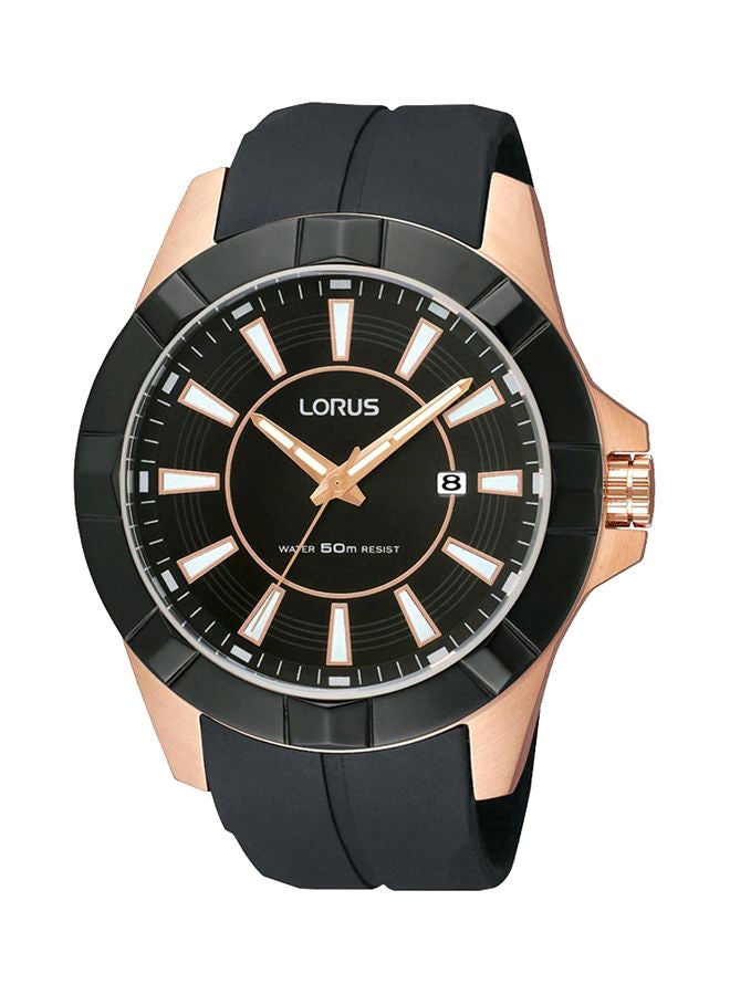 LORUS men Rubber Analog Watch RH992CX9