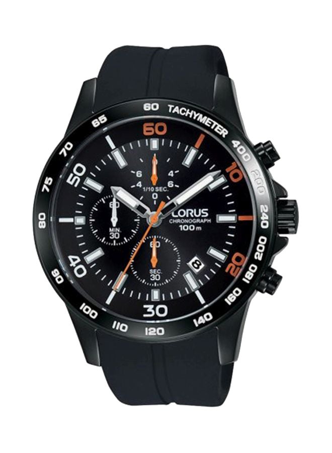 لوراس ساعة يد بعقارب بسوار من السيليكون طراز RM301DX9 للرجال