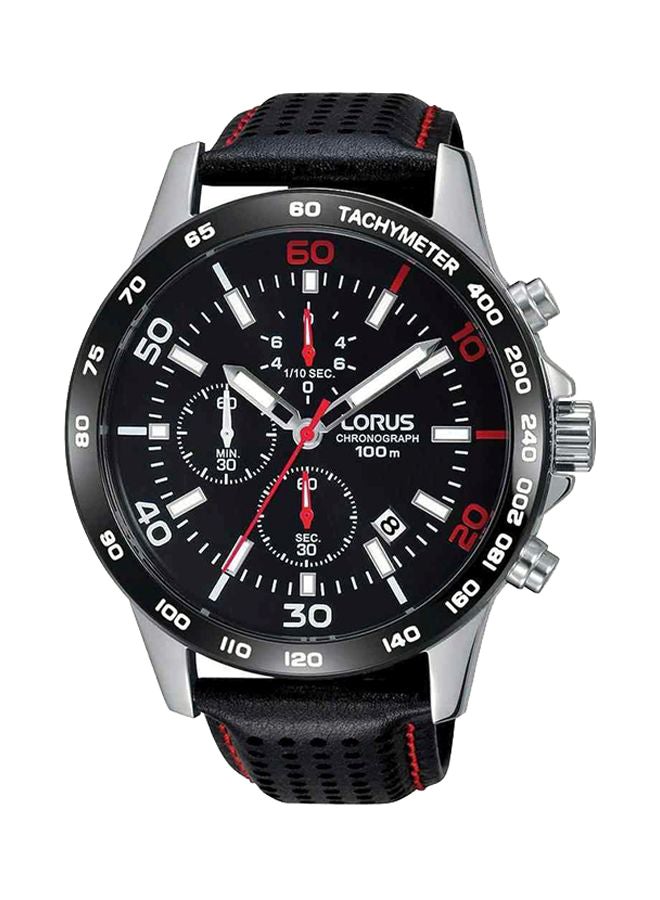 لوراس ساعة يد بعقارب بسوار من السيليكون طراز RM303DX9 للرجال