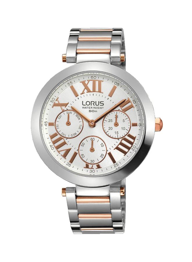 لوراس ساعة يد من الإستانليس إستيل بعقارب طراز RP659CX9 women