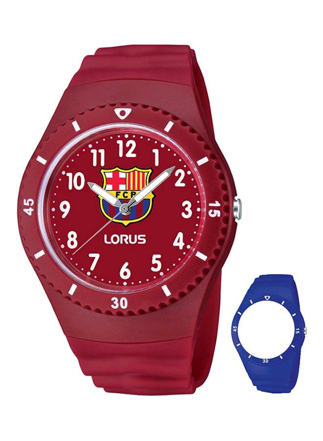 لوراس ساعة يد بعقارب بسوار من السيليكون طراز RRX17DX9 men