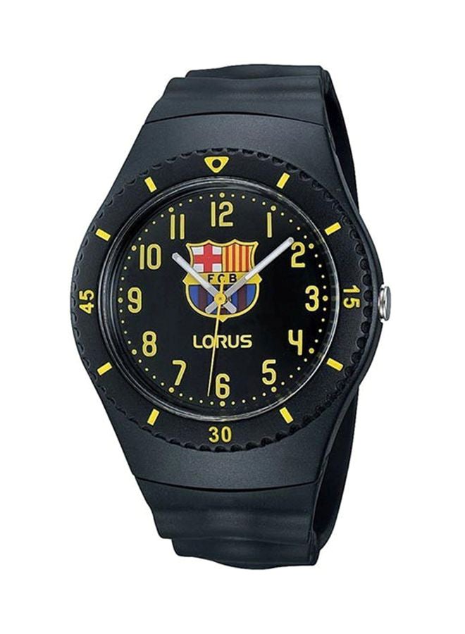 لوراس ساعة يد بعقارب بسوار من السيليكون طراز RRX27DX9 للرجال