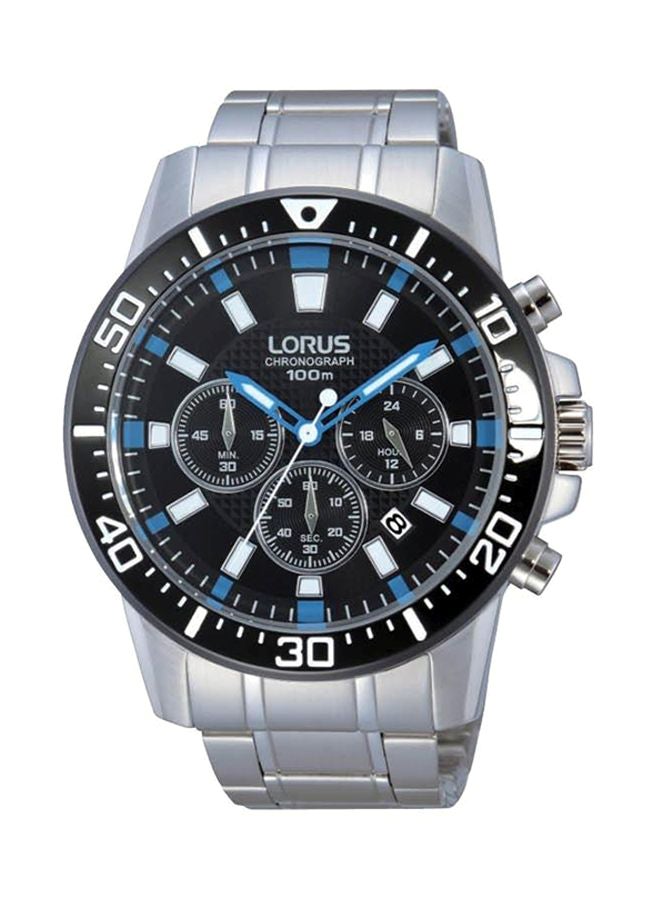 لوراس ساعة يد من الإستانليس إستيل بعقارب طراز RT355DX9 men