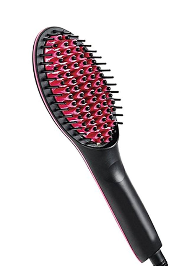 Szent peter Electric Straightening Brush Black/Pink  - Image 1