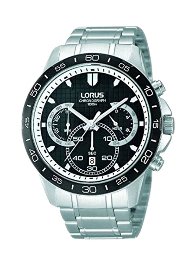 لوراس ساعة يد من الإستانليس إستيل بعقارب طراز RT395BX9 men