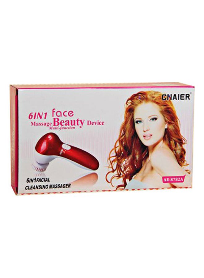 Cnaier 6-In-1 Facial Cleansing Massager Beauty Device
