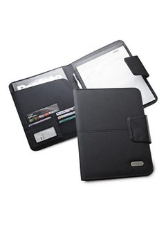 A4 Folder With Magnetic Lock Black