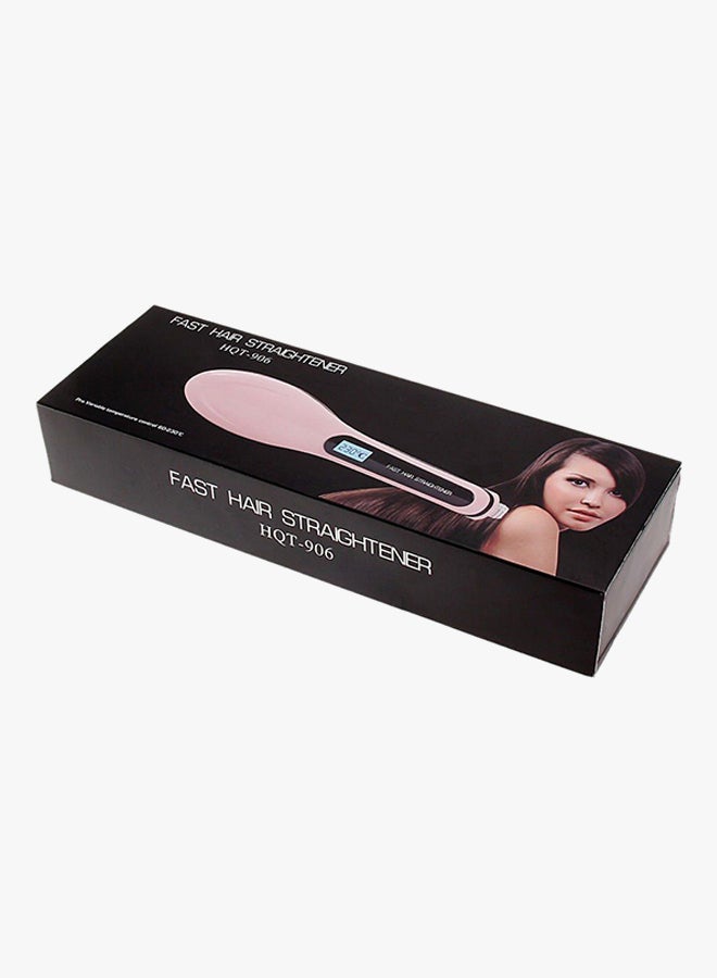 Fast Hair Straightener Brush White - Image 4
