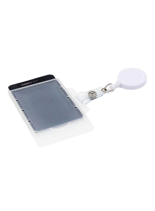 10-Piece Card Holder Clear