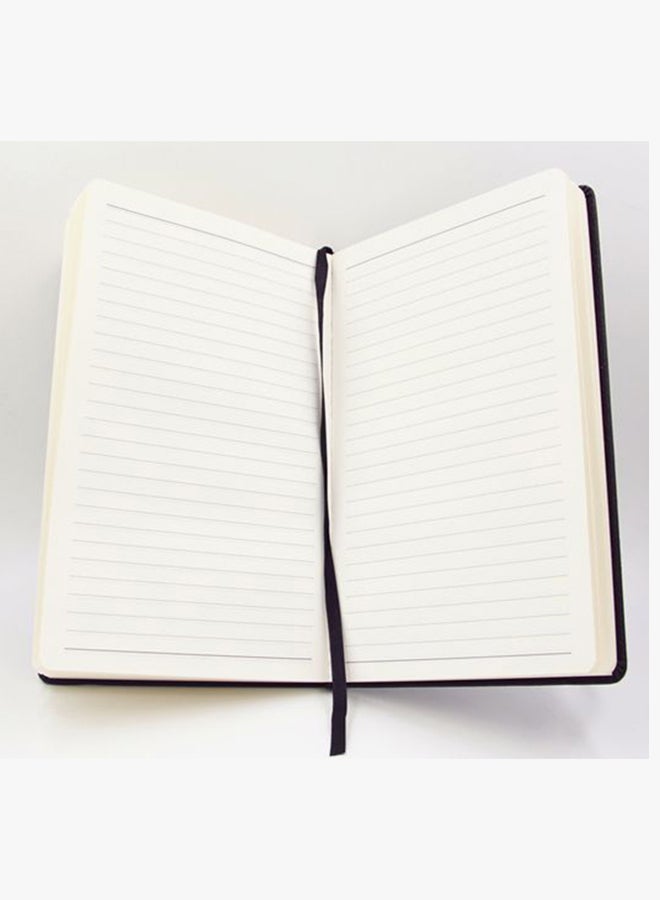 Generic - Soft Cover Notebook With Elastic Band Black - Image 1