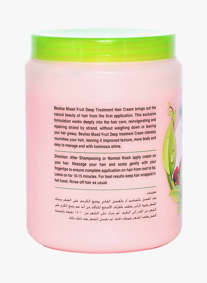LA FRESH Mixed Fruit Hot Oil Hair Cream 1000ml - Image 2