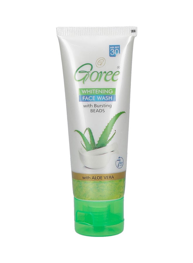 Goree Whitening Face Wash With Aloe Vera 70ml - Image 1