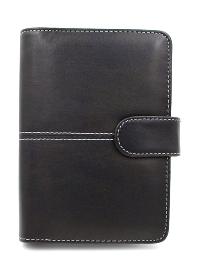 7-Inch PU Folder With Calculator Black - Image 1
