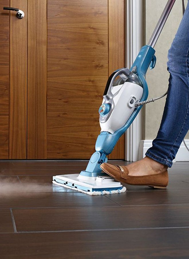 بلاك اند ديكر ممسحة بخار 15 في 1 مع قفاز أزرق/ أبيض - Image 3