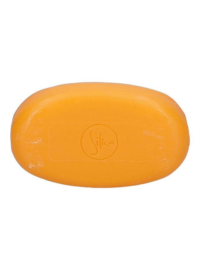 Silka Whitening Herbal Soap - Papaya 135grams - Image 1