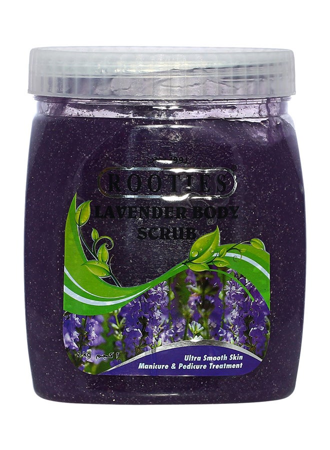 ROOTIES Lavender Body Scrub Purple 2kg - Image 1
