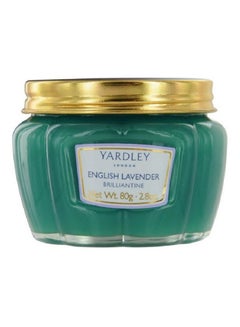 Yardley English Lavender Brilliantine Hair Pomade Green 80grams  - Image 1