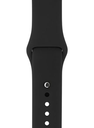 Silicone Replacement Band For Apple Watch 42mm Black - v1522929563/N14047175A_1
