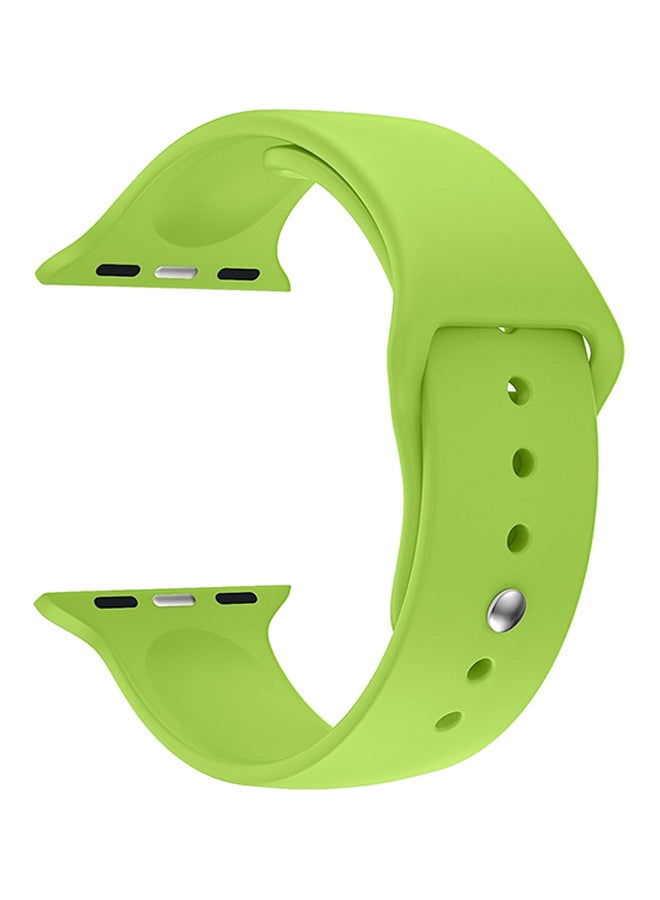 Generic - Silicone Wristband For Apple Watch 38mm Green - Image 1