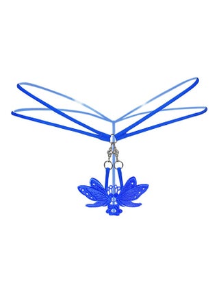 سراويل داخلية بتصميم فراشة ومشبك معدني أزرق - v1522929662/N14057956V_1